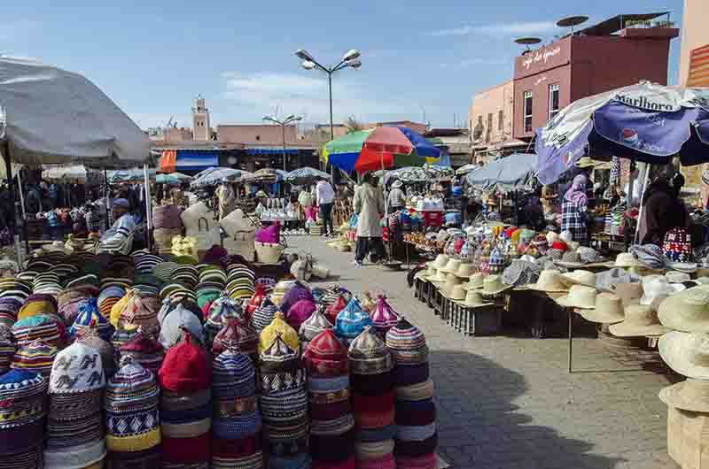 54 - Marruecos - Marrakech - plaza de las Especias